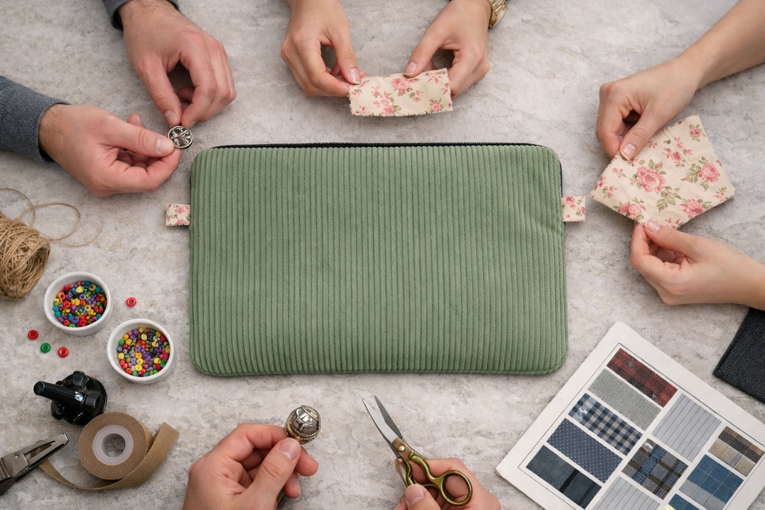 pochette personnalisée pour ordinateur